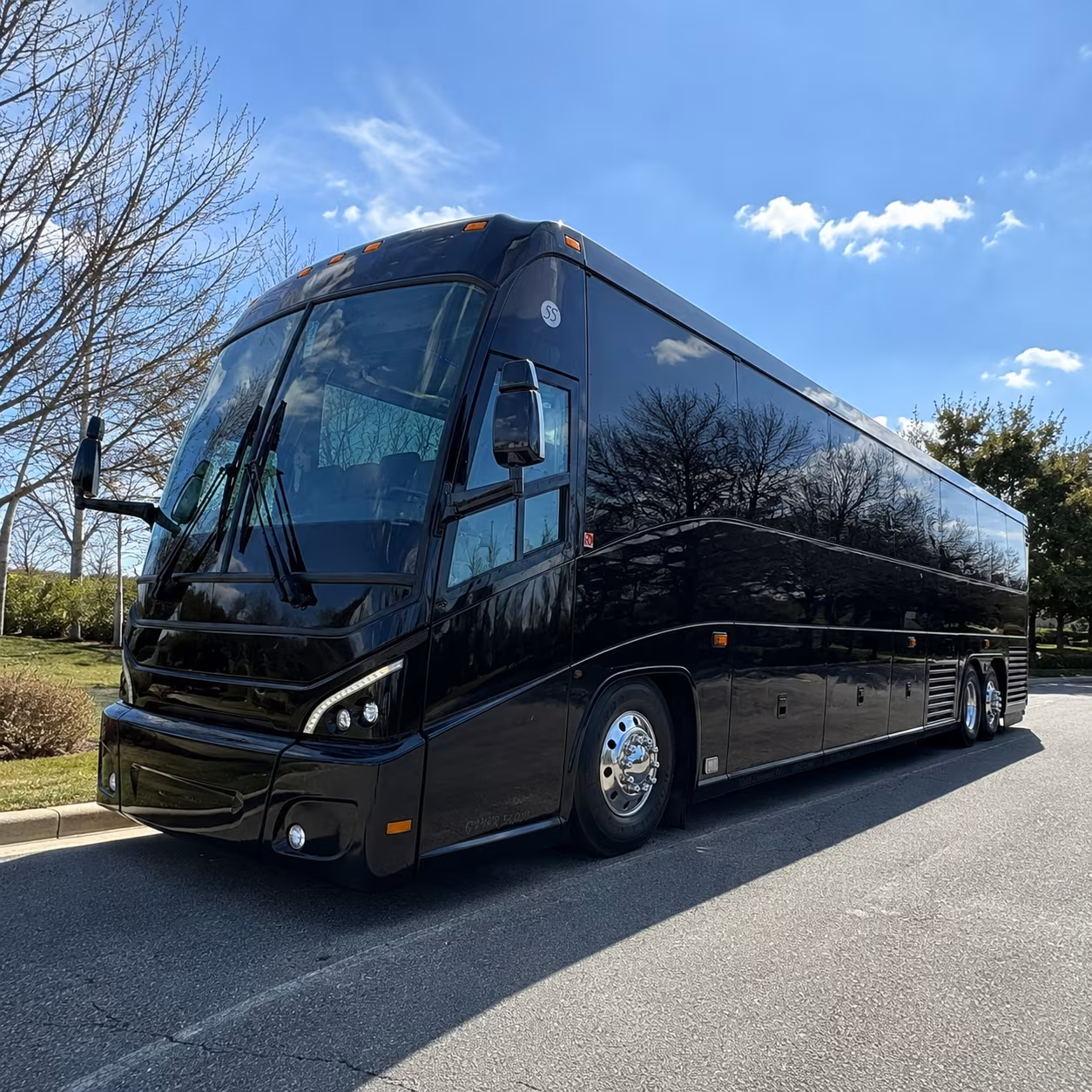 charter bus shuttles to los angeles air force base and south bay defense campuses