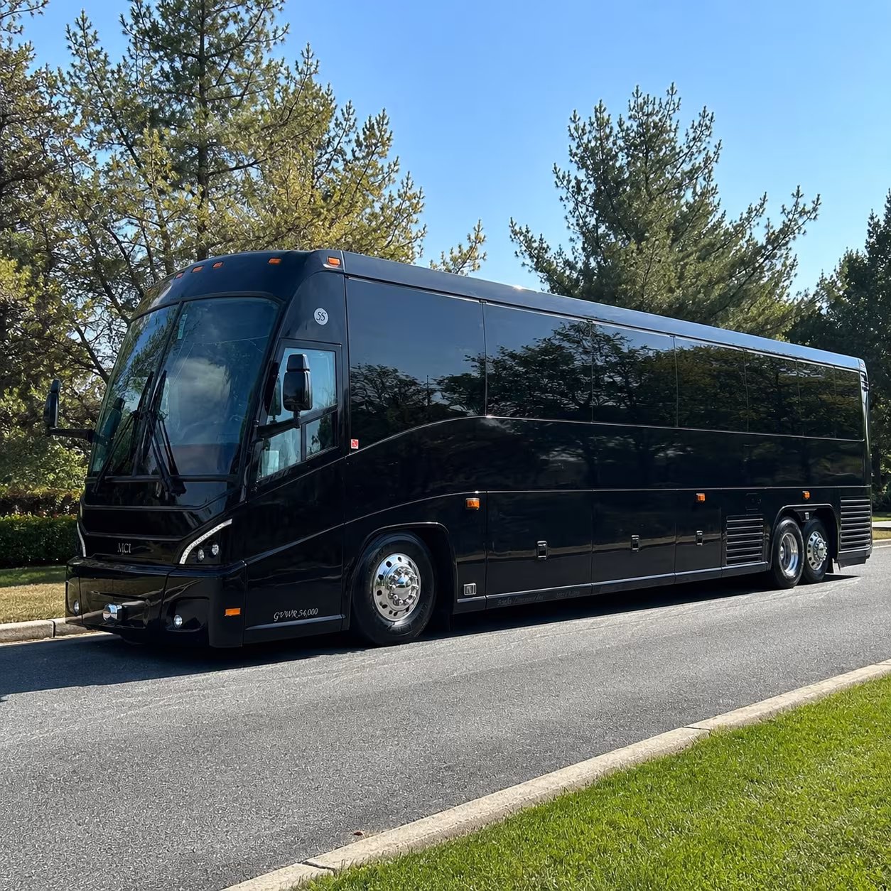 lax charter bus rentals airport transfers for government and military groups